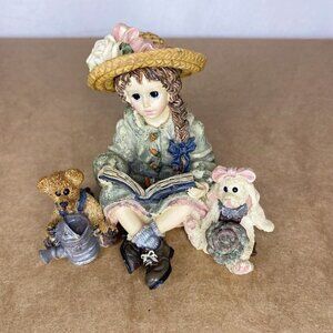 Yesterdays Child Dollstone 3520 Julia with Emmy Lou and Daphne Garden Friends